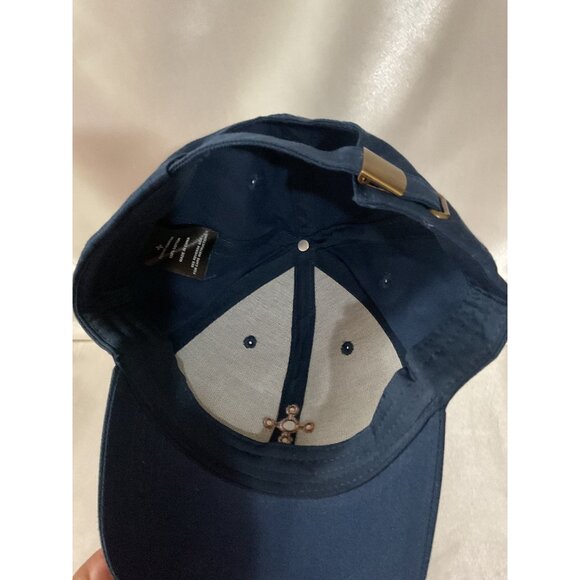 Tommie Copper Adjustable Navy Blue Baseball Cap With Embroidered Logo & Strapbac - Picture 5 of 5